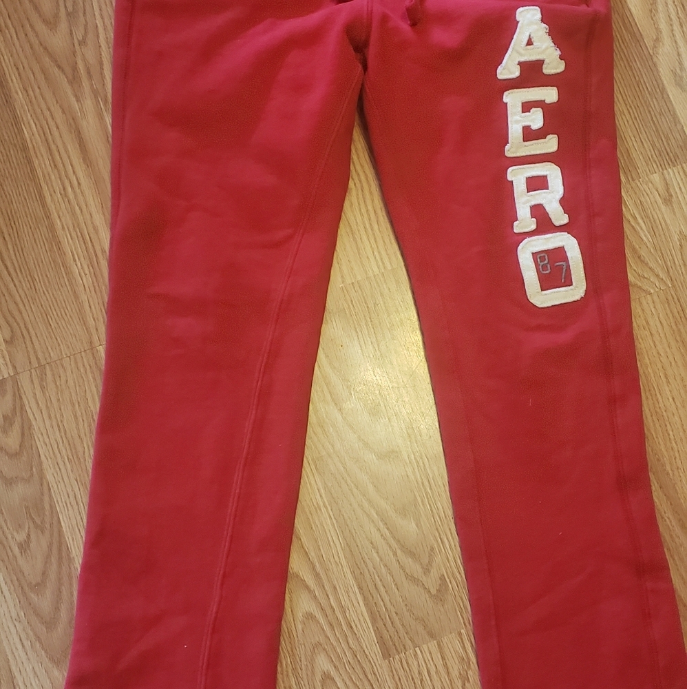 Red Aeropostale sweatpants